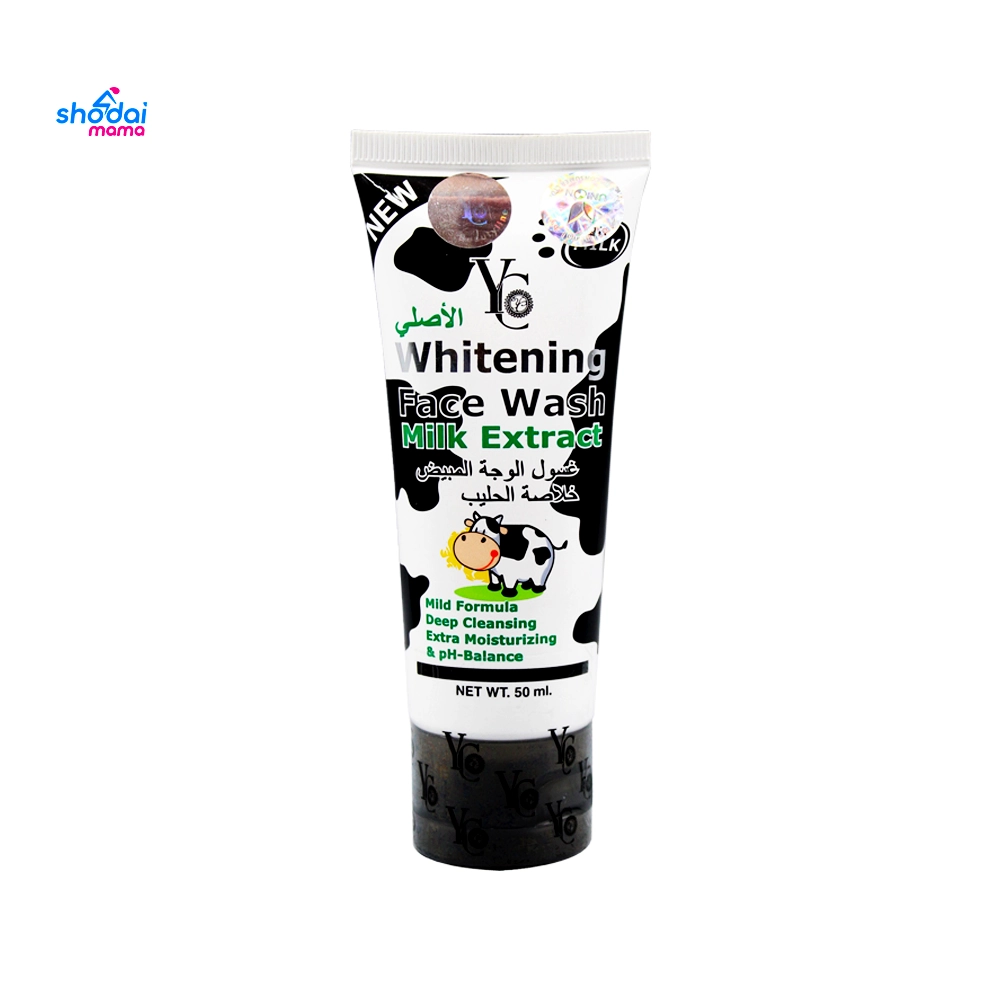YC Whitening Face Wash Milk Extract 50ml